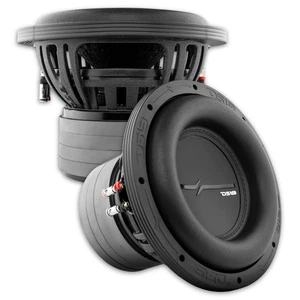 2x DS18 10" Car Subwoofers - 800 Watts Rms 4-ohm DVC 10in ZXI10.4D Bass Speakers - Picture 1 of 7