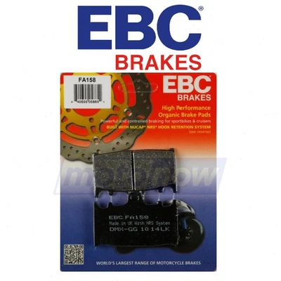 EBC Front Organic Brake Pads for 2006-2010 Kawasaki VN2000F Vulcan 2000 us Foto 1 de 4
