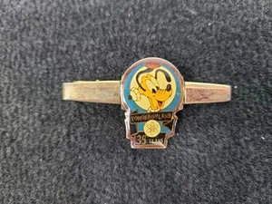 Vintage Walt Disney Tomorrowland 35 Years Tie Bar Clip Anson - Picture 1 of 5