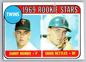 1969 Topps #99 Twins Rookie Stars (Danny Morris / Graig Nettles) - Picture 1 of 3