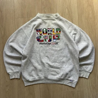 Rare Vintage 1994 World Cup Made in the USA Embroidered Sweatshirt - Image 1 of 4
