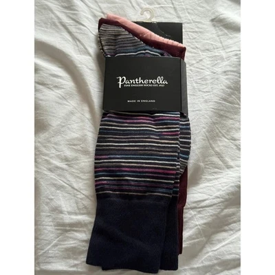 Pantherella Cotton Socks 3 Pack Size S - Image 1 of 4