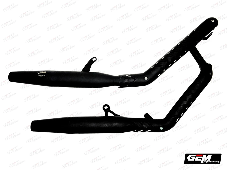 HONDA REBEL CMX 300-500 - 1100 GEMA CLÁSICA DOBLE SISTEMA COMPLETO DOBLE ESTILO HARLEY Foto 1 de 1