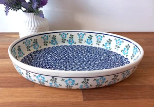 Original Bunzlauer Keramik Auflaufform 2 L Schale 32 cm Gratinform Handarbeit - Bild 1 von 5