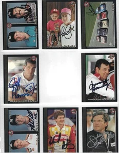 LOT OF 8 HAND SIGNED 1992 MAXX 5TH ANNIVERSARY RACING NASCAR TRADING CARDS - Picture 1 of 1