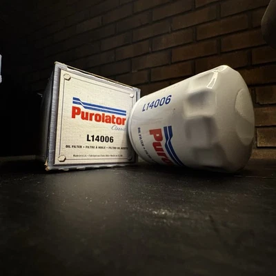 Filtro de aceite clásico Purolator L14006 para GM Ford Chrysler Jeep Dodge - Nuevo en caja Nuevo en caja Foto 1 de 4