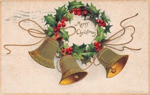 #K1479    CHRISTMAS    POSTCARD by  E. CLAPSADDLE - Picture 1 of 2
