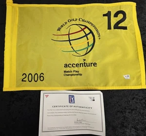 PGA Tour Golf "Accenture Match Play" 23-26 de febrero de 2006 evento usado PIN bandera agujero 12 - Imagen 1 de 1