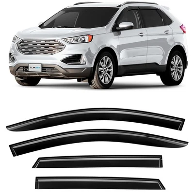 Parasoles de lluvia protectores de viento para Ford Edge 2015-2024 irrompibles Foto 1 de 4