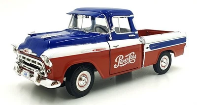 Auto World 1/18 Scale AW#207/06 - 1957 Chevy Cameo Pepsi-Cola Pick Up Truck - Image 1 of 4