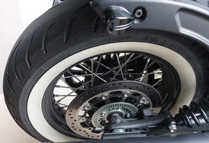 Avon COPRA Chrom Motorradreifen - Weisswand Hinten 150/80/R16 71V , gebraucht - Bild 1 von 3