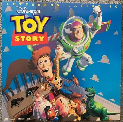 Disney's Toy Story Letterbox Laserdisc 1996 Tom Hanks Tim Alen Buzz Lightyear - Image 1 of 4