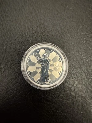 RARE 2022 Samoa Jesus Light Of Christ  1/2 Ounce Novelty Proof Coin - Image 1 of 4