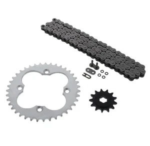 1988-1989 Honda TRX250R 250R 520-96 O Ring Chain & Sprocket Silver 13/39 - Bild 1 von 4