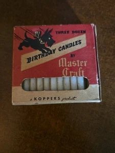 De colección Tres Docenas MASTER CRAFT VELAS Cumpleaños Scottie Terrier PERRO - Imagen 1 de 5