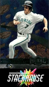 1996 Kurt Abbott 1996 Metal Universe Florida Marlins - Bild 1 von 2