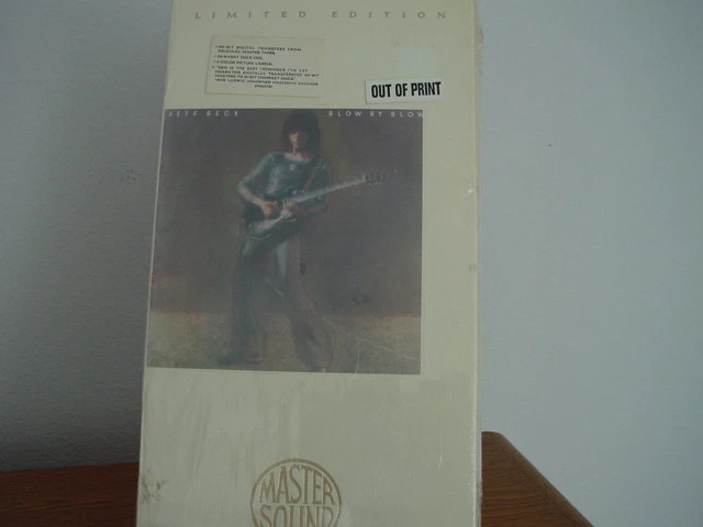 JEFF BECK VERIFIED Blow by Blow CBS  ORIGINAL RELEASE LONGBOX 24 KARAT Gold CD Foto 1 de 1