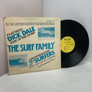 The Surf Family ft Dick Dale The Hollywood Surfers Vinyl LP US 1964 Mono VG/VG+ - Picture 1 of 2