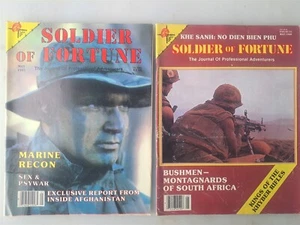 Soldier of Fortune Magazines - TWO Issues May 1980 & May 1981 - Picture 1 of 1