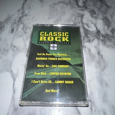 Classic Rock Highway Rockers Vol 1 (Cassette, Priority Records 1993) - Image 1 of 3