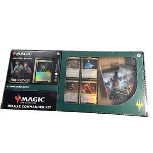 MTG LOTR: Tales of Middle Earth FRODO AND FELLOWSHIP Deluxe Commander Kit Neu. - Bild 1 von 6