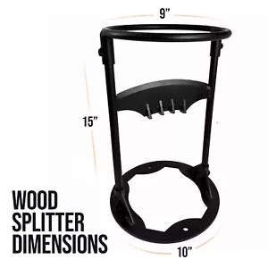 XL Portable Firewood Splitter / Kindling Splitter - Great for Camping or Home - Picture 1 of 7
