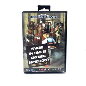 Where In The World Is Carmen Sandiego ? Sega Megadrive COMPLET PAL CIB - Photo 1/3