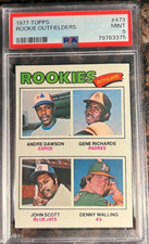 1977 Topps #473 Andre Dawson RC Rookie PSA 9 MINT Montreal Expos Baseball Card