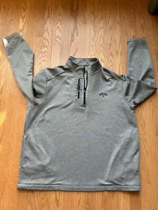 Callaway Golf 1/4 Zip Sweatshirt Men’s Size XL Gray Pullover - Picture 1 of 9