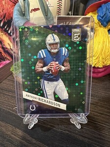 2023 Panini Donruss Elite Anthony Richardson Green Disco #102 Rookie RC Colts