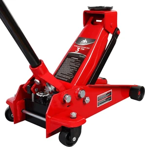 Floor Jack 3 Ton Capacity Fast Lift Service Jack Steel Heavy Duty Hydraulic Car - Picture 1 of 7