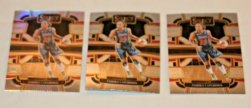 TAMIKA CATCHINGS (3) 2024 SELECT WNBA CONCOURSE SILVER PRIZM & BASE #26 INDIANA - Image 1 of 1