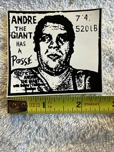 Obey Shepard Fairey Andre the Giant Rare Misprint Sticker - Bild 1 von 2