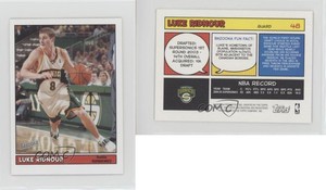 2005-06 Topps Bazooka Minis Luke Ridnour #48