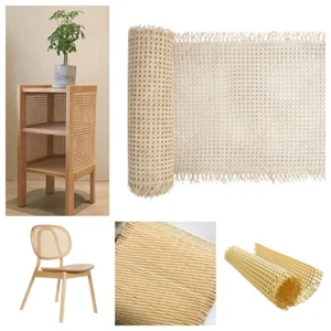 40*100cm Rattan Plastic Cane Webbing Woven Furniture Chair Repair Material US - Picture 1 of 30