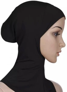 Underscarf Ninja Scarf hat ,Hijab Caps Islamic Neck Cover Head Scarf Inner - Picture 1 of 4