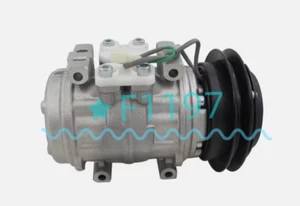 447200-7744 AC Compressor 1PK 12V for DENSO 10P15C Fit Mitsubishi Delica 4D56 - Picture 1 of 4