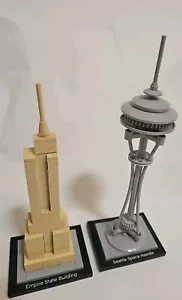 Complete LEGO 21003 Seattle Space Needle Architecture & Empire State Building - Picture 1 of 13
