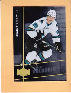 NIKOLAY GOLDOBIN #MU-16 2015 16 FLEER SHOWCASE METAL UNIVERSE SHARKS NM-MT - Picture 1 of 2