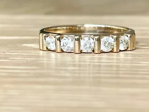 ALLIANZ RING MIT 0,50ct. BRILLANTEN AUS 585 / 14 KARAT GOLD Gr. 57 - Bild 1 von 9