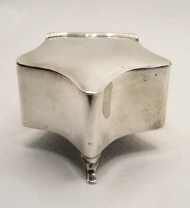 Sterling Star-Shaped Trinket Box 1909 - Picture 1 of 6
