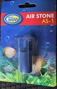 1x Aqua Nova AS-1 15x25 Air Stone Diffuser Aquarium Fish Tank Bubbles tropical - Picture 1 of 1