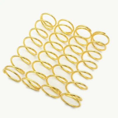 Hard Steel 2.9mm 130mm Springs Gold for Arrma 1/5 Kraton Outcast 8s ARA330573 - Image 1 of 3