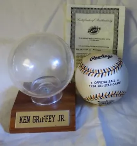 1994 All Star Game Rawlings offizieller BASEBALL signiert Ken Griffey Jr. Pirates COA - Bild 1 von 10