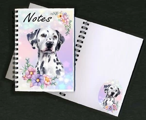 Dalmatian Dog Notebook/Notepad with small image on every page by Starprint - Picture 1 of 1