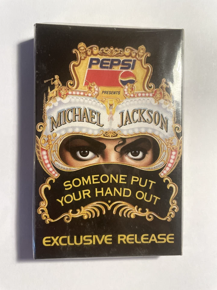 Michael Jackson - Someone Put Your Hand Out 1992 Promo MC Kassette Pepsi NEU - Bild 1 von 4