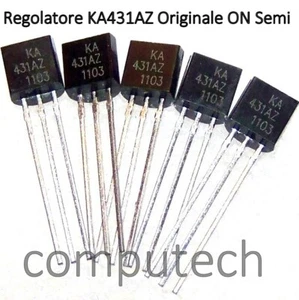 2 pezzi KA431AZ Regolatore Programmabile ON Semiconductors A431AZ, TL431A - Foto 1 di 3