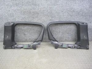 04-11 MAZDA RX8 REAR LEFT RIGHT SIDE DOOR PANEL WINDOW FRAME PANEL SET BLACK OEM - Imagen 1 de 16