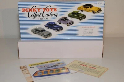 TT 1:43 ATLAS DINKY TOYS SET DE REGALO SET DE REGALO TURISMO SIN USAR, EN CAJA PEUGEOT FORD BUICK Foto 1 de 4