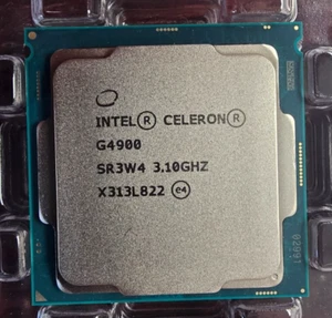 (1) Intel Celeron G4900 Processor 3.10GHz Dual-Core SR3W4 Socket LGA 1151 CPU - Picture 1 of 2